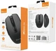 Беспроводная компьютерная мышь Xtrike GW-224, 6 кнопок, Bluetooth 3.0/5.2 и USB 2.4 ГГц, 800–1600 DPI, черная (GW-224 BK) - изображение 6