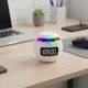 Портативная Bluetooth колонка с часами Kimiso KMS-K12 белого цвета (6598-10299) - изображение 2