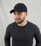 Чоловіча Бейсболка DIESEL Фулка Стрейчева Чорна, Закрита Кепка на Гумці (Котон) розмір S (55-56 см) - зображення 2