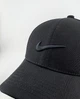 Мужская Бейсболка NIKE Фулка Стретчевая Черная, Закрытая Кепка на Резинке (Котон) размер S (55-56 см) - изображение 4