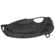 Ніж складаний SOG Kiku LTE XR Lock, лезо Plain Black TiNi CTS-XHP, руківя Black Micarta, Тайвань, 12-27-04-57 - изображение 6