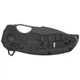 Ніж складаний SOG Kiku LTE XR Lock, лезо Plain Black TiNi CTS-XHP, руківя Black Micarta, Тайвань, 12-27-04-57 - изображение 7