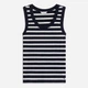 Майка женская Tommy Hilfiger XW08263-DW5(Navy-Rich Cream Stripe) S Синяя (198928098992) - изображение 5