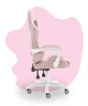 Геймерське крісло для підлітків Hell's Chair HC-1000 Kids Pink White велюр 120кг - изображение 4