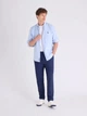 Рубашка хлопковая мужская U.S. Polo Assn 115705-YC00A(Light Blue) M Светло-голубая (786660260489) - изображение 3