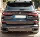 Диффузор заднего бампера Карбон V2 (M-Sport) для BMW X5 G05 2019-2026 гг - изображение 5