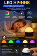 Диско-шар LED RGB 2-в-1 с ночником, пультом, реакцией на звук и таймером - изображение 4