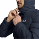 Куртка прошита пухова WILD PASS DOWN HOODY M RDS Jack Wolfskin A66298_C0412 46-48 Синій (4064886758390) - изображение 4