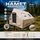 Палатка надувна Оксфорд 600d 3*4 М высота 2.1 м на 6-8 человек - изображение 1