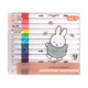 Набір акрилових маркерів YES Miffy 650626 12 кольорів - зображення 1