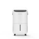 Осушитель воздуха EvoAir NovaDry 12 Smart с Wi-Fi управлением, 12л/24ч, датчик влажности, ионизация, УФ-лампа, функция сушки одежды, резервуар 2,5л, цифровой дисплей, белый с кремовым ремешком - изображение 7