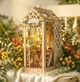 Бук Нук Безтурботний квітковий будинок Book NookSerene Flower House DIY Інтер'єрний конструктор SL-45 - зображення 3