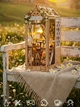 Бук Нук Безтурботний квітковий будинок Book NookSerene Flower House DIY Інтер'єрний конструктор SL-45 - зображення 7