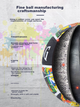 М'яч баскетбольний SPALDING Cool Graffiti 84/372Y розмір 7 гума multicolor - зображення 4