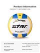 Мяч волейбольный Star VB5055C/33 Size 5 синий/желтый/белый - изображение 3