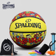 Мяч баскетбольный SPALDING 783Y4 размер 4 резина - изображение 2