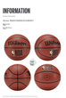 Мяч баскетбольный Wilson NBA ETERNAL PLUS размер 7 - изображение 6