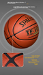 Мяч баскетбольный SPALDING TF-1000 из искусственной кожи Size 7 (74-716A) - изображение 5