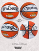 Мяч баскетбольный SPALDING КУБА Size 7 белый-оранжевый (84-379Y) - изображение 2
