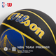 М'яч баскетбольний Wilson NBA Team Premier Golden State Warriors Size 7 Чорний - зображення 4