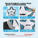 Мяч футбольный Star SB8235-07 Size 5 Красно-синий - изображение 3