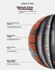 Мяч баскетбольный SPALDING 76-884Y полиуретановый Size 7 - изображение 3