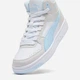 Жіночі кеди високі Puma Rebound Joy 393658 37 23.5 см Білі (197672006154) - зображення 5
