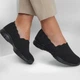 Женские слипоны Skechers Seager-Stat 49481W 38.5 25.5 см Черные (191665553045) - изображение 2
