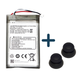 Аккумулятор PS5 DualSense Model: LIP1708 Li-ion (3.65V) 2080mAh + 2 стика для джойстика - изображение 1