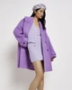 Пальто River Island фіолетовий DYGKD310 36 - зображення 3