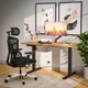 Стіл з електрорегулюванням висоти "PowerDesk Lite" Mealux EVO-201 Lite Mahogany/B, Mahogany - зображення 5