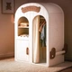 Детский шкаф "Narnia" Mealux KD-E061 Coffee/White 133х90х50 см - изображение 4