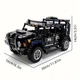 Конструктор машинка Хаммер 30см джип Hummer Technic на 909 деталей для хлопчиків чорний (919) - зображення 2
