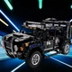 Конструктор машинка Хаммер 30см джип Hummer Technic на 909 деталей для хлопчиків чорний (919) - зображення 5