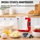 Кухонные весы цифровые мерная чашка Digital Scale With Measuring Cup 2 в 1 чашка-веса до 1000 г Красный - изображение 11