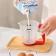 Кухонные весы цифровые мерная чашка Digital Scale With Measuring Cup 2 в 1 чашка-веса до 1000 г Красный - изображение 13