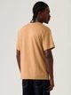 Футболка хлопковая длинная мужская Levi`s 379403062 XL Бежевая (1161676320) - изображение 2