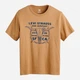 Футболка хлопковая длинная мужская Levi`s 379403062 XL Бежевая (1161676320) - изображение 4