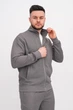 Кофта на замке спортивная K.O.R 3799 Серый (grey) 2XL - изображение 1