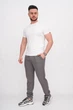 Кофта на замке спортивная K.O.R 3799 Серый (grey) 2XL - изображение 3