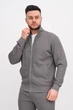 Кофта на замке спортивная K.O.R 3799 Серый (grey) 2XL - изображение 5