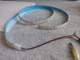 Яркая водозащищенная LED подсветка на мотоцикл скутер байк 12V 1m в силиконе светодиодная лента. Цвет пурпурный. - изображение 5