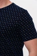 Футболка с принтом Trend Collection 36308 Темно-синий (LACIVERT) 2XL - изображение 7