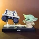 Figurka Funko POP! Moment: Star Wars The Mandalorian Grogu Force Barrier 12.7 cm 90813 (889698908139) - obraz 3