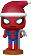 Figurka Funko POP! Marvel: Marvel Comics Split Spider-Man (Holiday) 10 cm 92892 (889698928922) - obraz 2