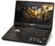 Ноутбук ASUS TUF Gaming FX705DT 17.3" Ryzen 5 3550H GTX 1650 4GB 32GB SSD 1TB Чорний Б/У - изображение 2
