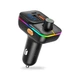 FM модулятор XO BCC09 Smart Bluetooth MP3 з TF Card slot +PD 25W, Чорний - зображення 1