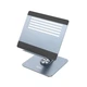 Підставка для ноутбука Hoco PH52 Plus Might Metal rotating tablet desktop holder Сіра - зображення 1
