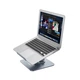 Підставка для ноутбука Hoco PH52 Plus Might Metal rotating tablet desktop holder Сіра - зображення 3