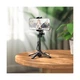 Трипод Hoco K27 Magic portable Mini live broadcast Stand, Чорний - изображение 9